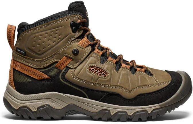 Keen Targhee IV WP Mid vaelluskengät (miehet) - Sea Turtle/Roasted Pecan, 45