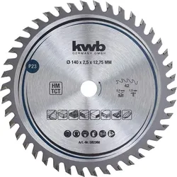 kwb Sägebl HM Fein 140x12,75 Z42 582368