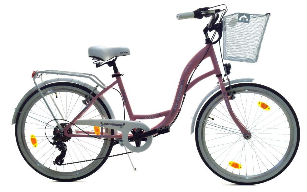 24 Zoll Kinder Mädchen City Fahrrad Bike Rad Reflex PMW Shimano 6 Gang