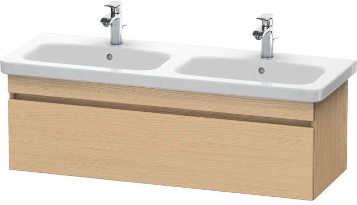 Duravit DuraStyle Waschtisch-Unterschrank DS639803030 123x44,8x39,8cm, 1 Auszug, Becken links/rechts, Eiche natur