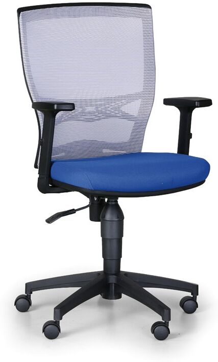 B2B Partner Bürostuhl VENLO, grau/blau