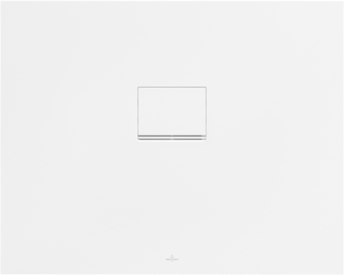 Villeroy und Boch Squaro Infinity Duschwanne UDQ1080SQI2BVRW 100x80x4cm, Stone White