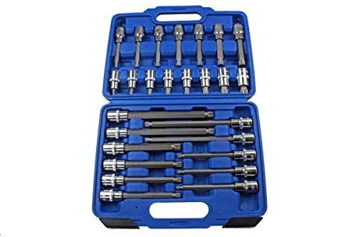 US PRO 26-delige 1/2" Dr Spline Bit Socket Set 3405