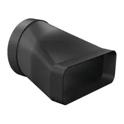 Z861SI0 Adapterrohrstück 150 mm rund-flach