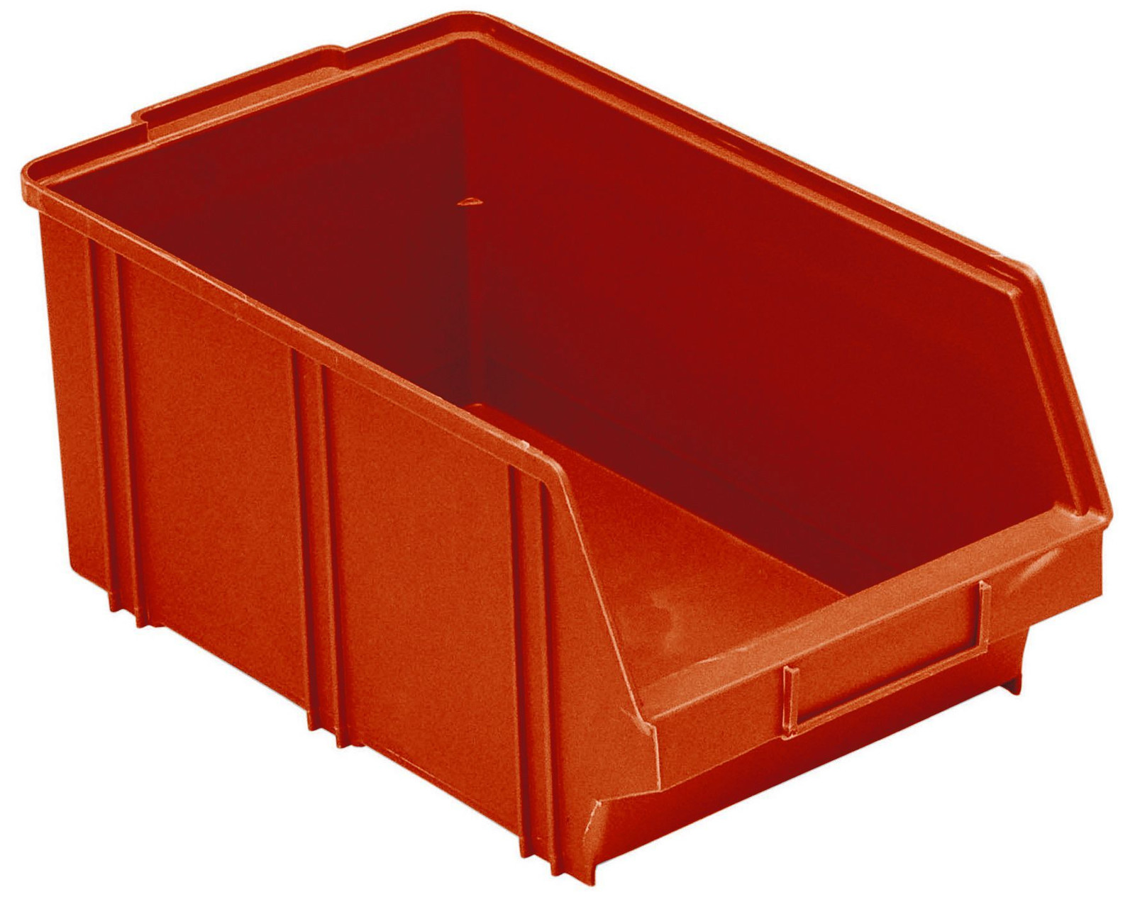 Erro B4 Magazijnbak Stapelbaar Rood B: 21 cm, D: 33 cm, H: 15,5 cm