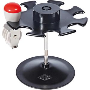 Wedo Stempelträger  64801 schwarz für 8 Stempel