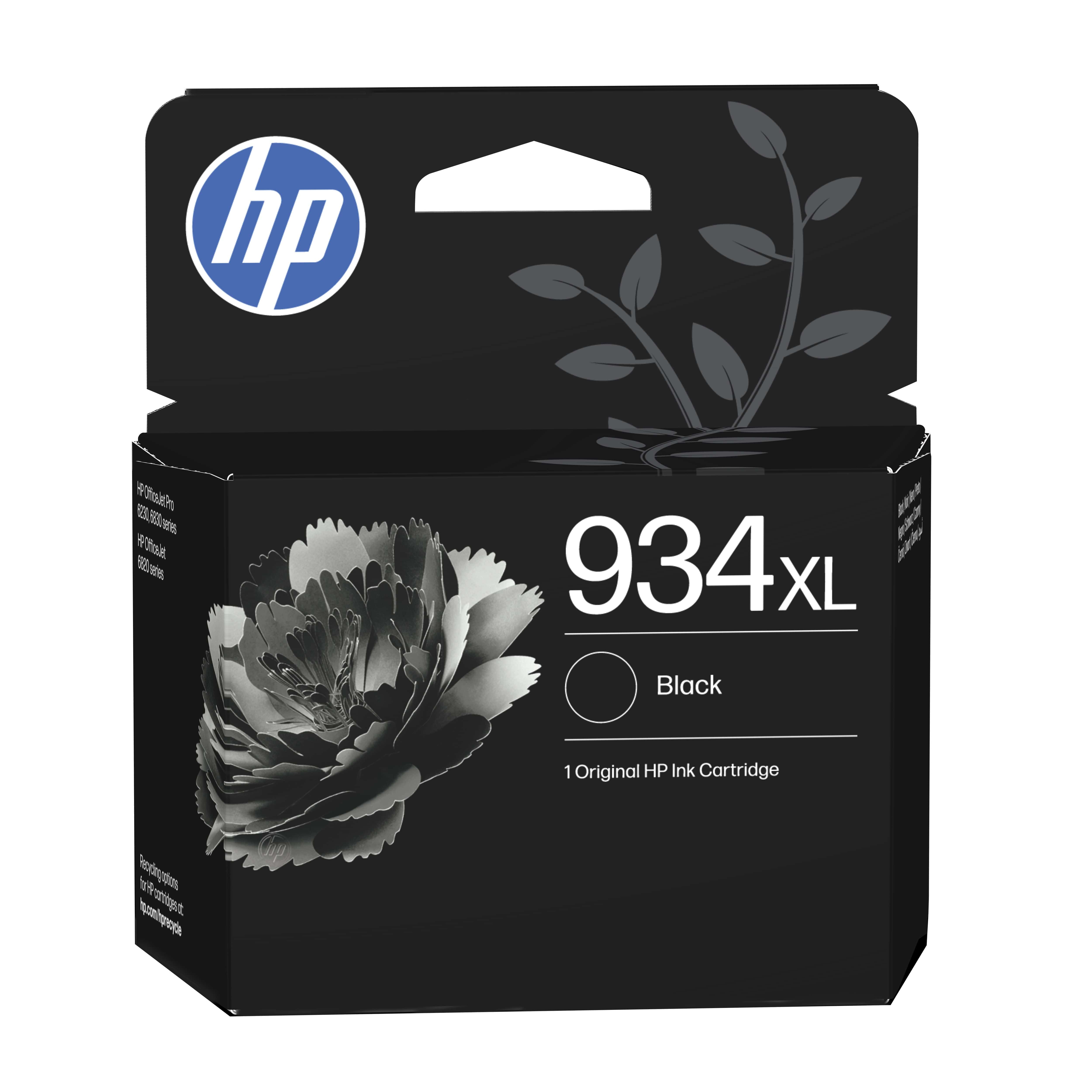 HP Nr.934XL originale Druckerpatronen Schwarz 25,5 ml 1000 Seiten C2P23AE
