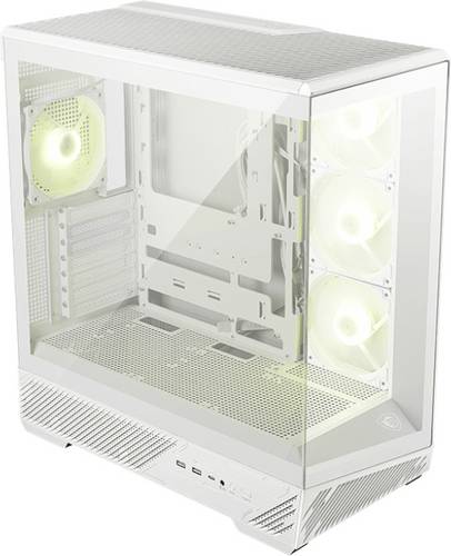 MSI MAG PANO 130R PZ Midi-Tower PC-Gehäuse Weiß