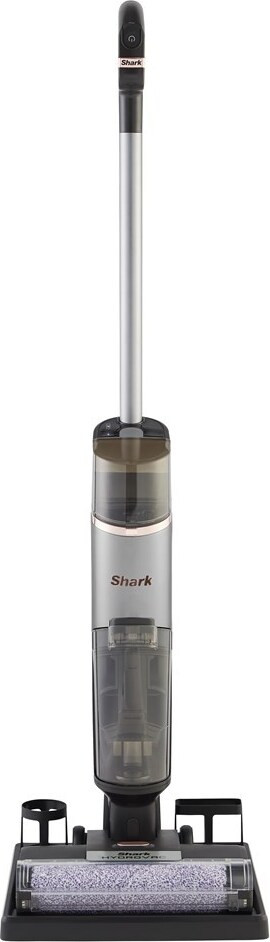 Shark HydroVac WD210EU Draadloze Hardvloerstofzuiger met Antimicrobiële Spinborstel