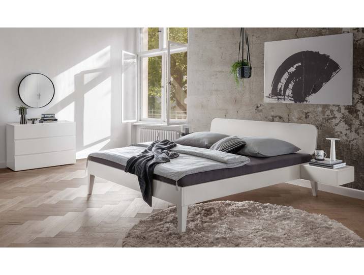 Massivholzbett Angel 13 - in 6 Größen und 4 Farben lieferbar – 3%-Vorkasse-Rabatt