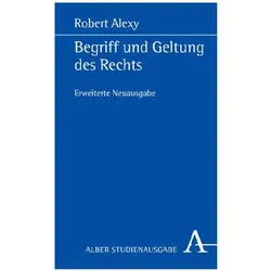 Begriff und Geltung des Rechts, Sachbücher von Robert Alexy