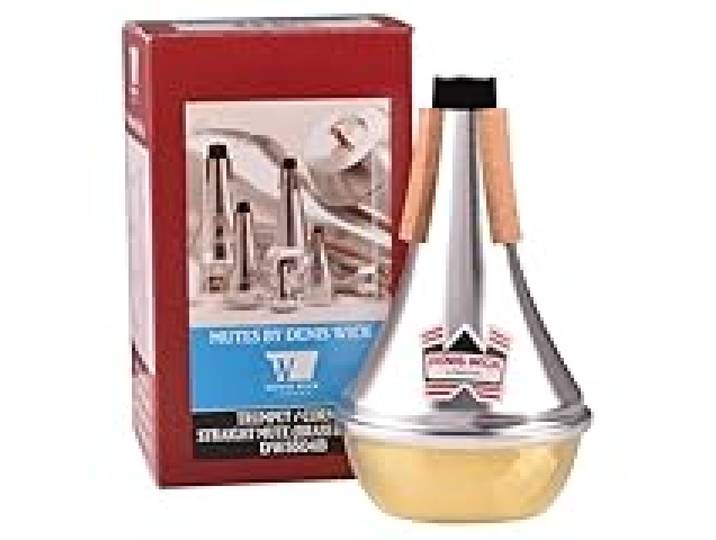 DENIS WICK Sourdine trompette droite aluminium fond laiton (5504B)