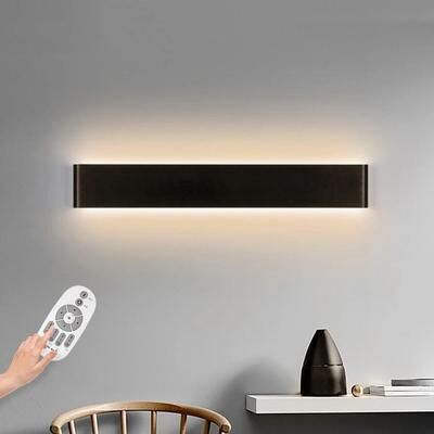 Uplift Treasures Modern Dimmable LED Wall Lamp white 30cm 10w rc Dimmable With Rc