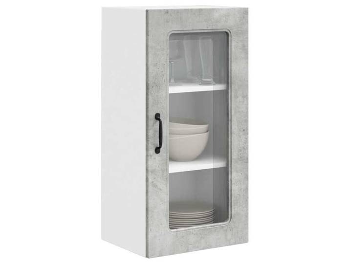 Bon marché *Panneau de Lave-Vaisselle Kalmar 2 pcs Gris Béton avec façade lave-vaisselle coordonnée pour Cuisine 93846