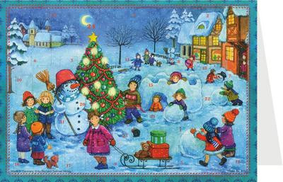Lesejwicz J: Postkaaladventskalender Vrolijke Kerstsfeer