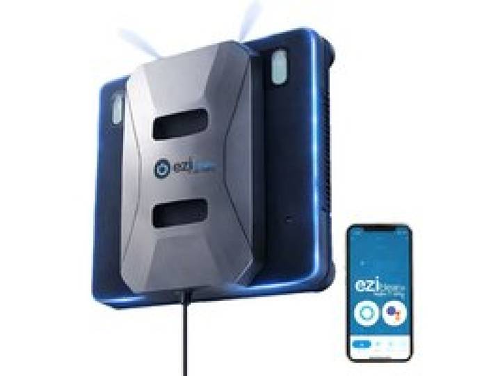 Robot Lave-vitres - EZICLEAN - Windobot S6 Ultra+ - Double pulvérisateur - Silencieux - Connecté