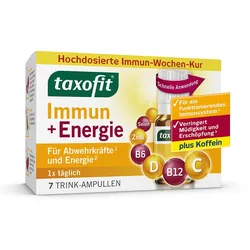 TAXOFIT Immun & Energie Trinkampullen 7X10 ml