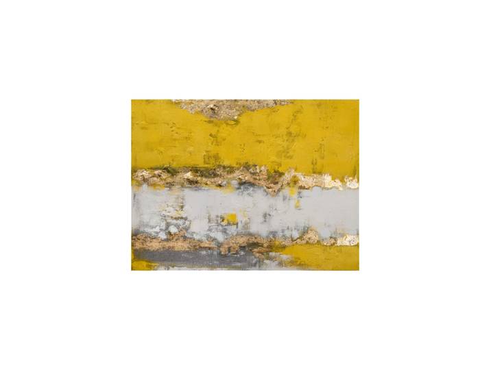 Handgemaltes Bild „Interpretation von Gelb“ 90 x 120 cm Crea Collection