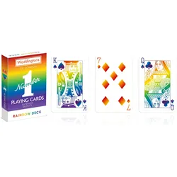 Number 1 Spielkarten Rainbow