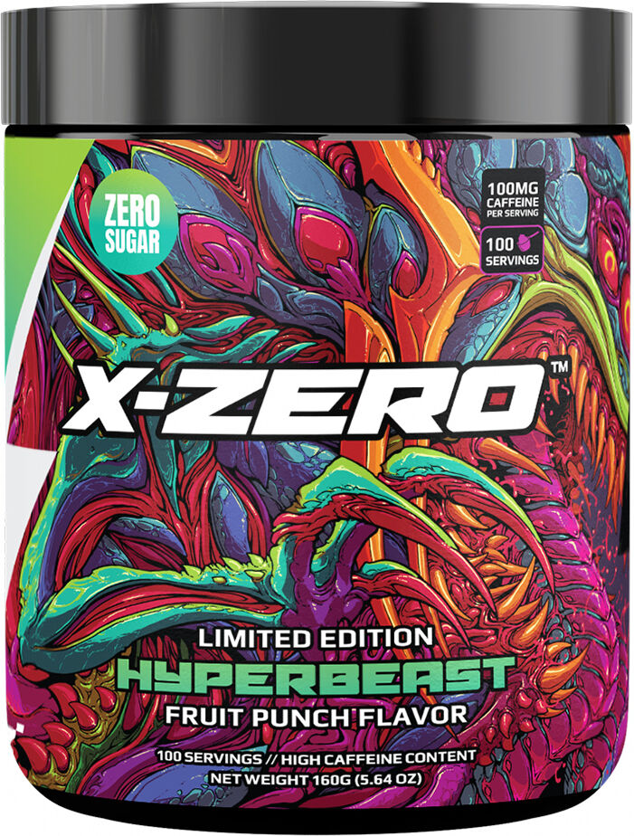 X-Gamer X-Zero Hyperbeast - 100 Serveringar