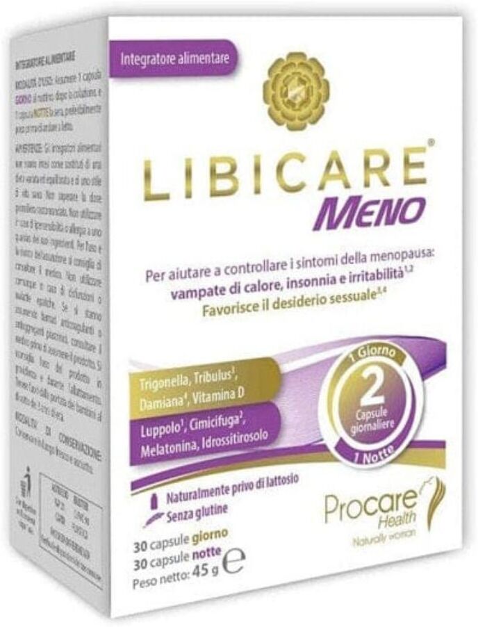 PROCARE HEALTH IBERIA S.L. LIBICARE MENO 60CPS