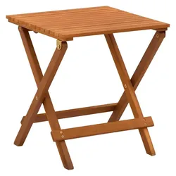 vidaXL, Gartentisch + Balkontisch, Japenar (Ohne Bank) (40 x 40 x 45 cm)