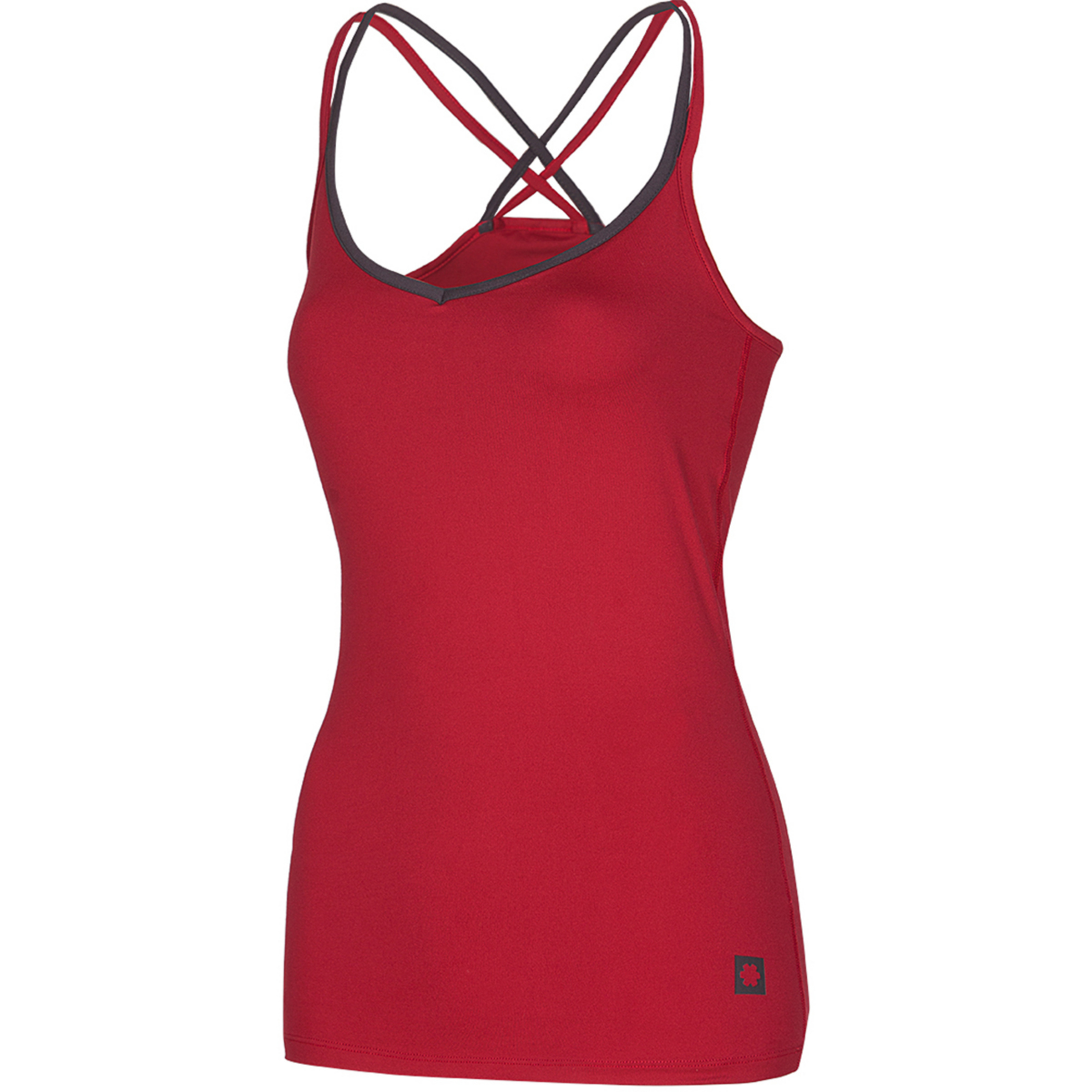 Ocun Corona Top Damen Tanktops rot Größe M Bouldern | Sportklettern Elastisch