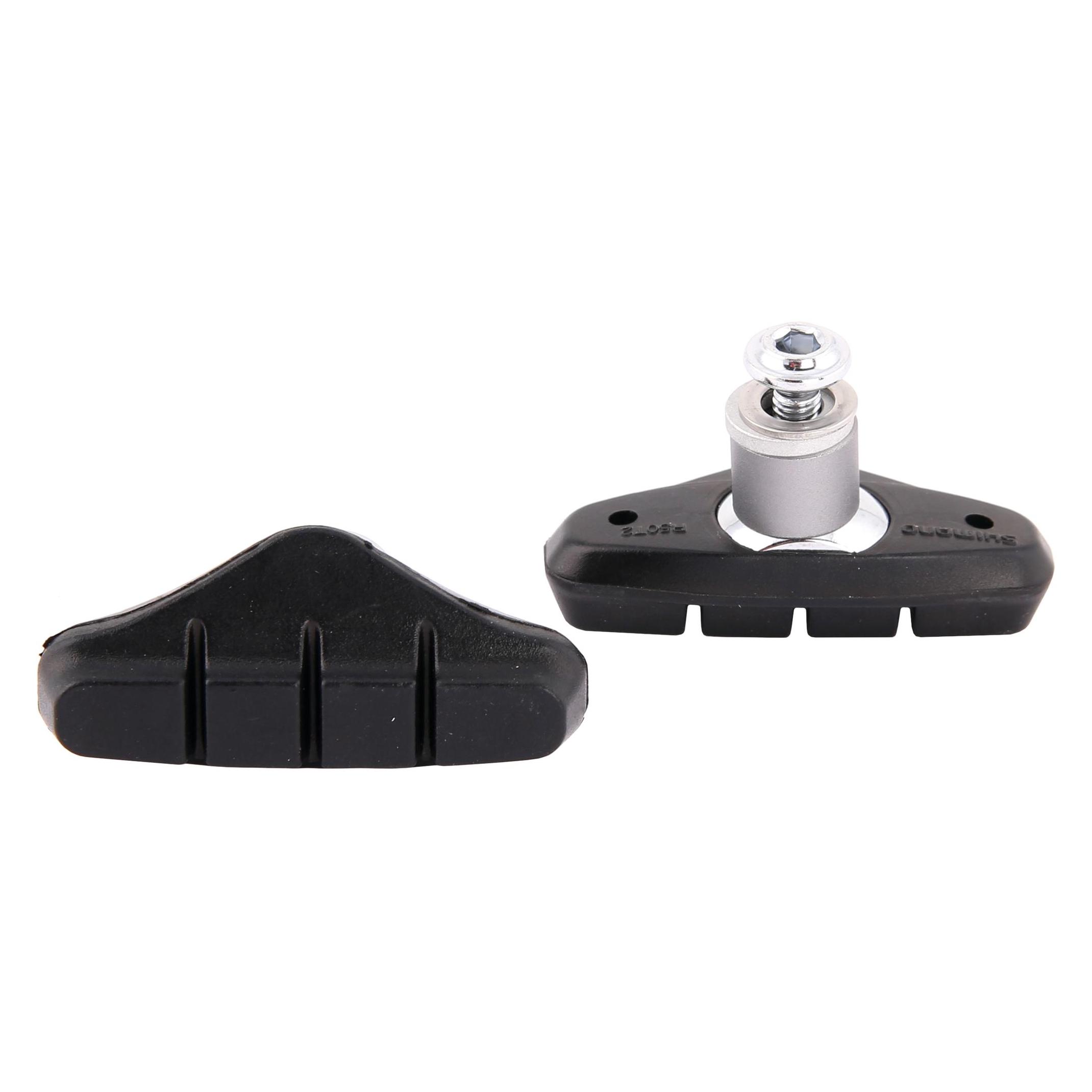 Shimano Bremsschuhe R50T2 BR-CX50 mit Schraube und Distanz-Ring Grösse S Paar (Shimano, Gummi) (Y8K598040)