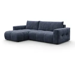 ECKSOFA VERONA 4-Sitzer links, Marineblau