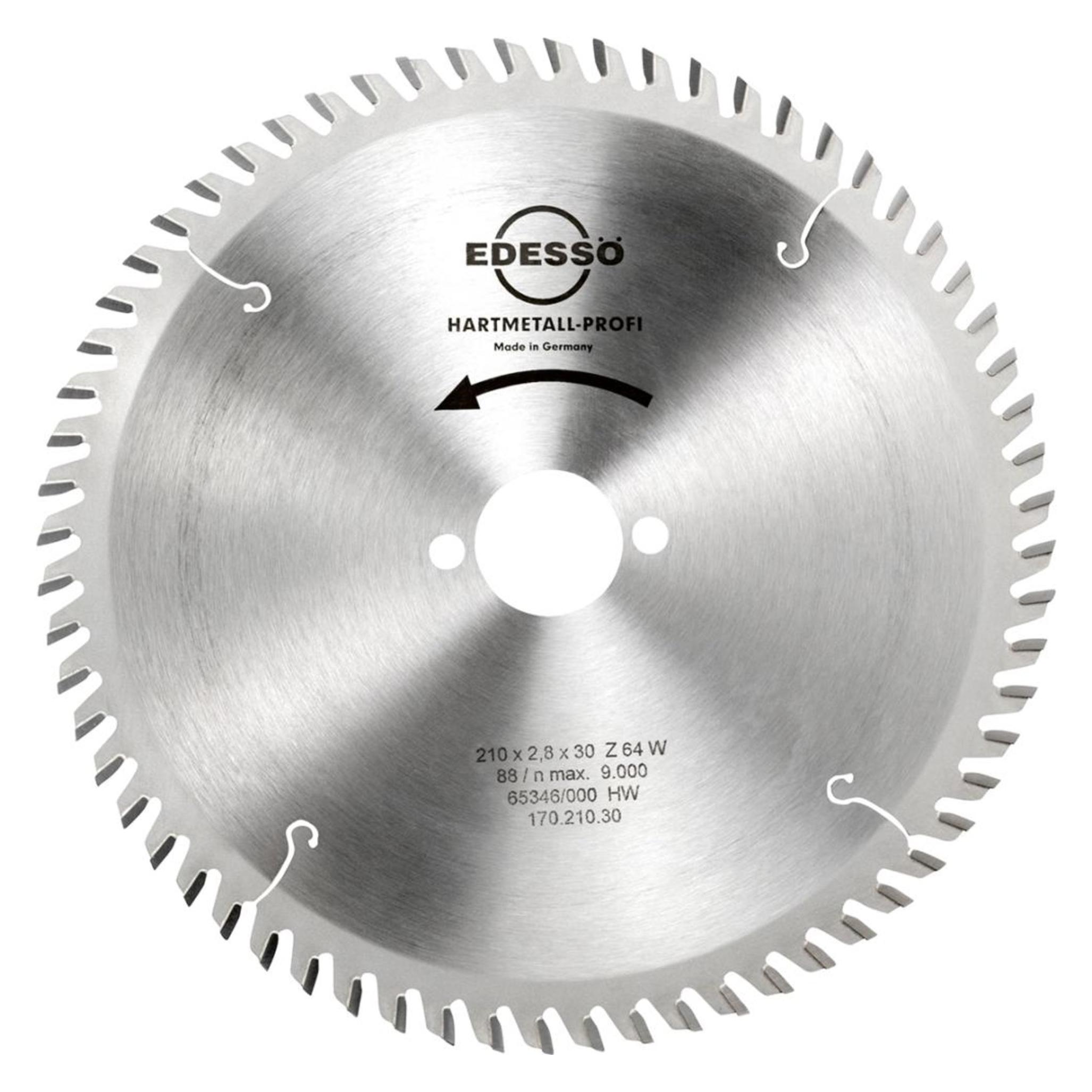 Edessö Kreissägeblatt HW 210x2,8x30 Z64W (4010912842113)