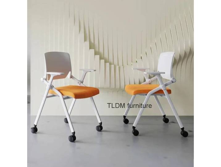 Maille pliante Silla chaise De formation ergonomique De bureau chaise De bureau personnel réunion écriture Escritorio conseil mobilier De bureau WKOC