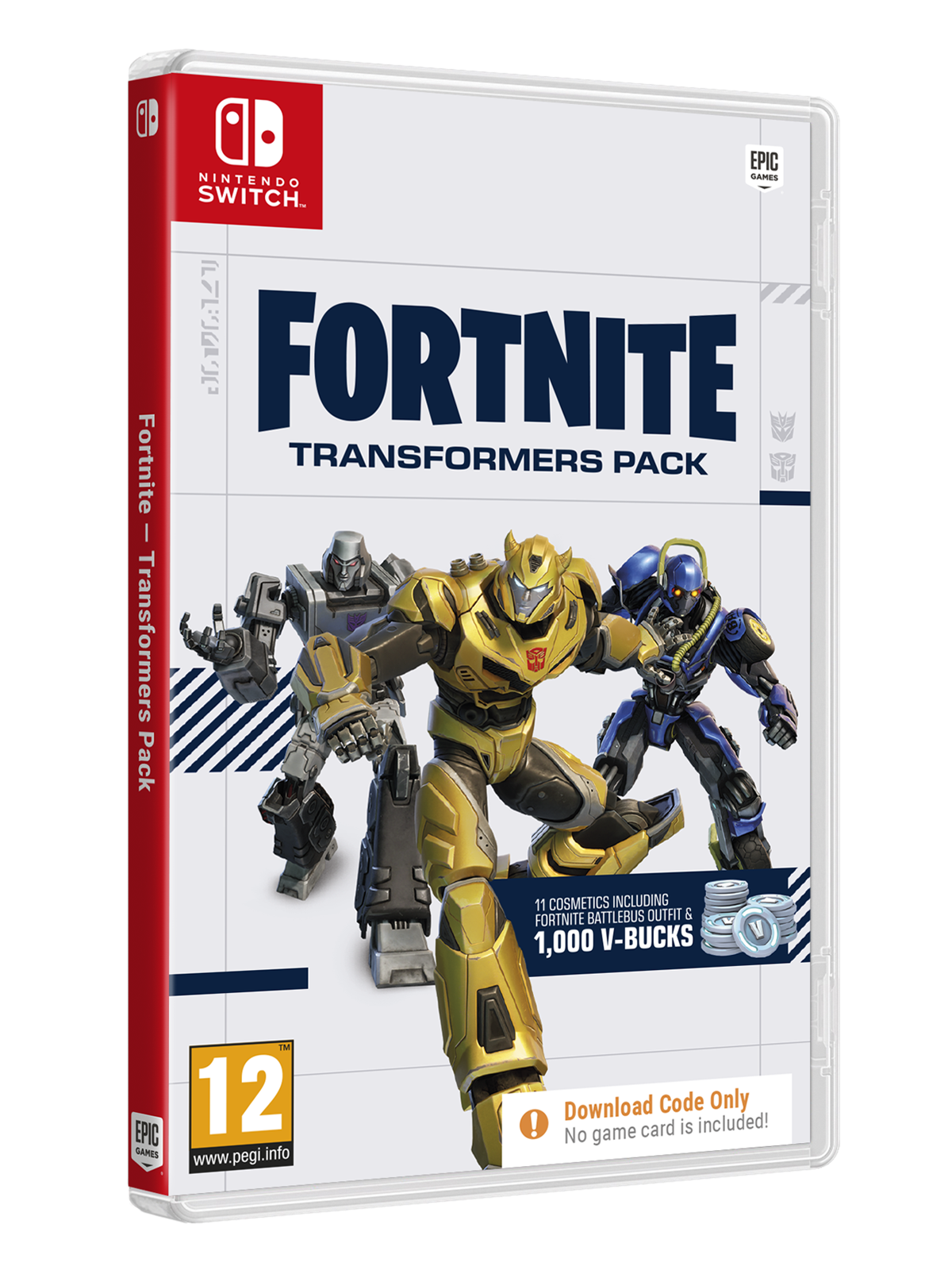 Fortnite: Transformers Pack (Code in a Box) - Nintendo Switch - Action - PEGI 12
