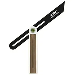 Ulmia 504-330 Präzisions-Schmiege Alu-Line Stahlschiene Unterlagscheibe 330 mm
