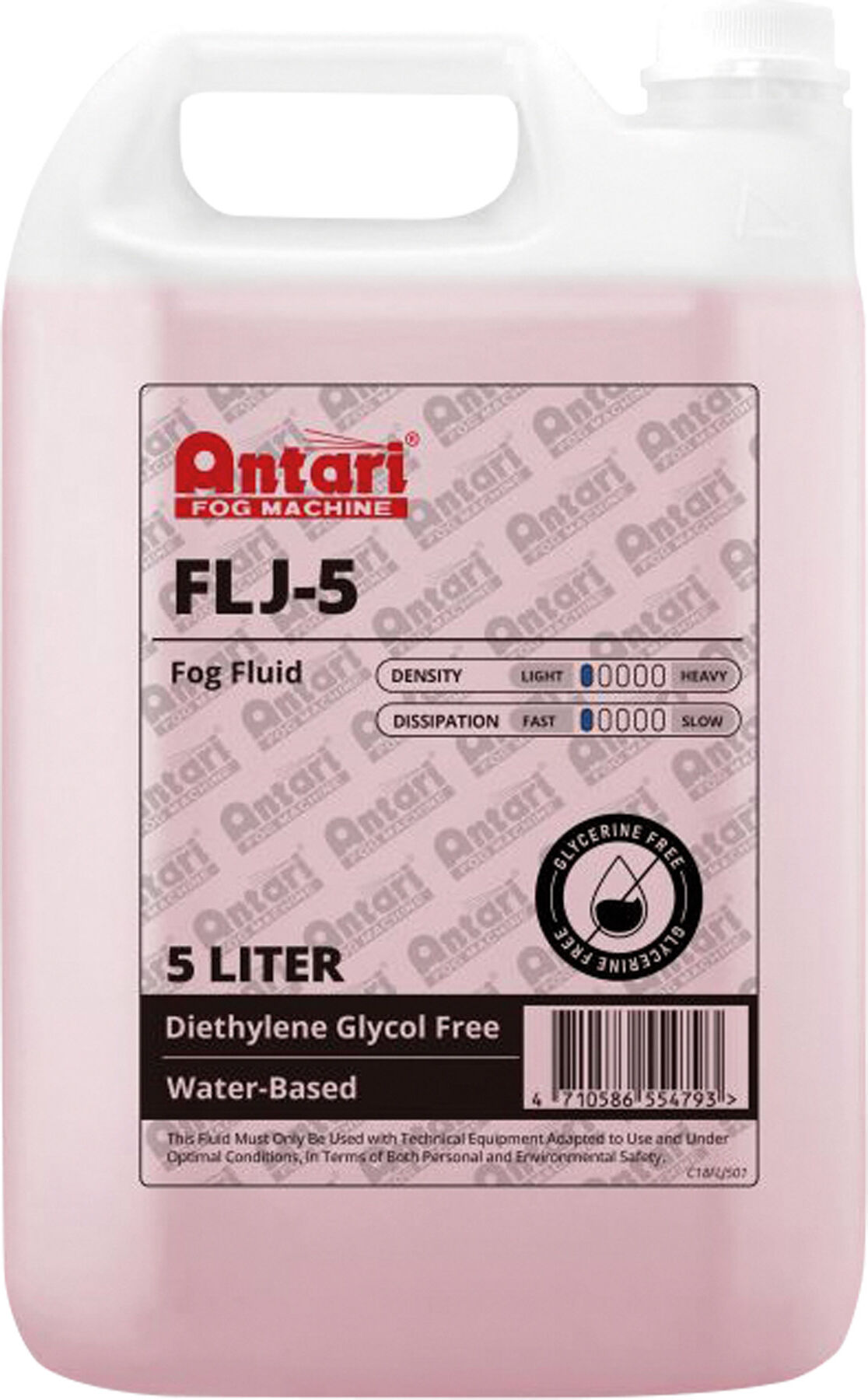 Antari Flj-5 Nebelfluid 5 Liter – Sehr Geringe Dichte
