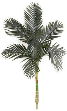 Nearly Natural 5' Artificial Golden Cane Palm Tree Without Pot