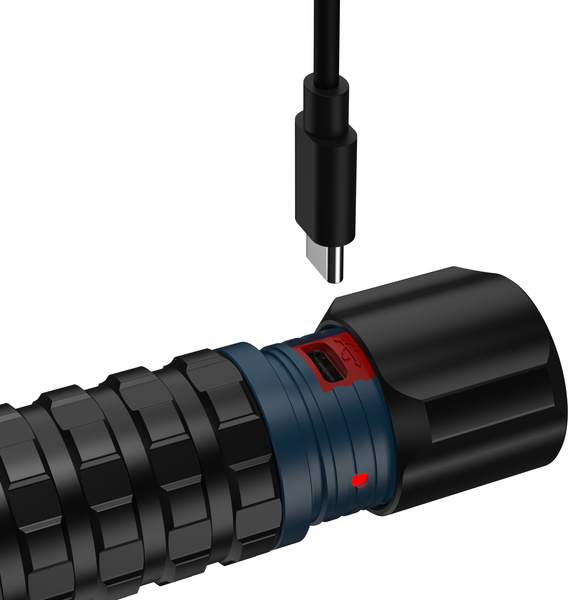 Ansmann LED Torch Survival TS3000RF Black