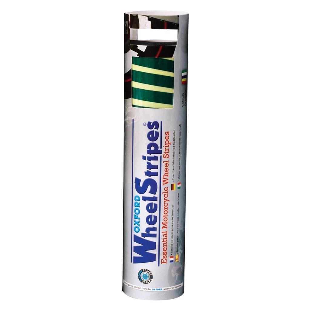 Oxford Wheel Stripes Fluorescent Gre (OF516)