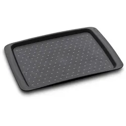 Tablett 35 x 26 cm Kunststoff Schwarz