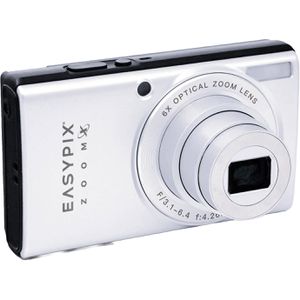 Easypix ZoomX VX1372 Kompaktkamera, mit 3 Zoll Display, 6x optischer Zoom, WLAN, 4K, 13 MP
