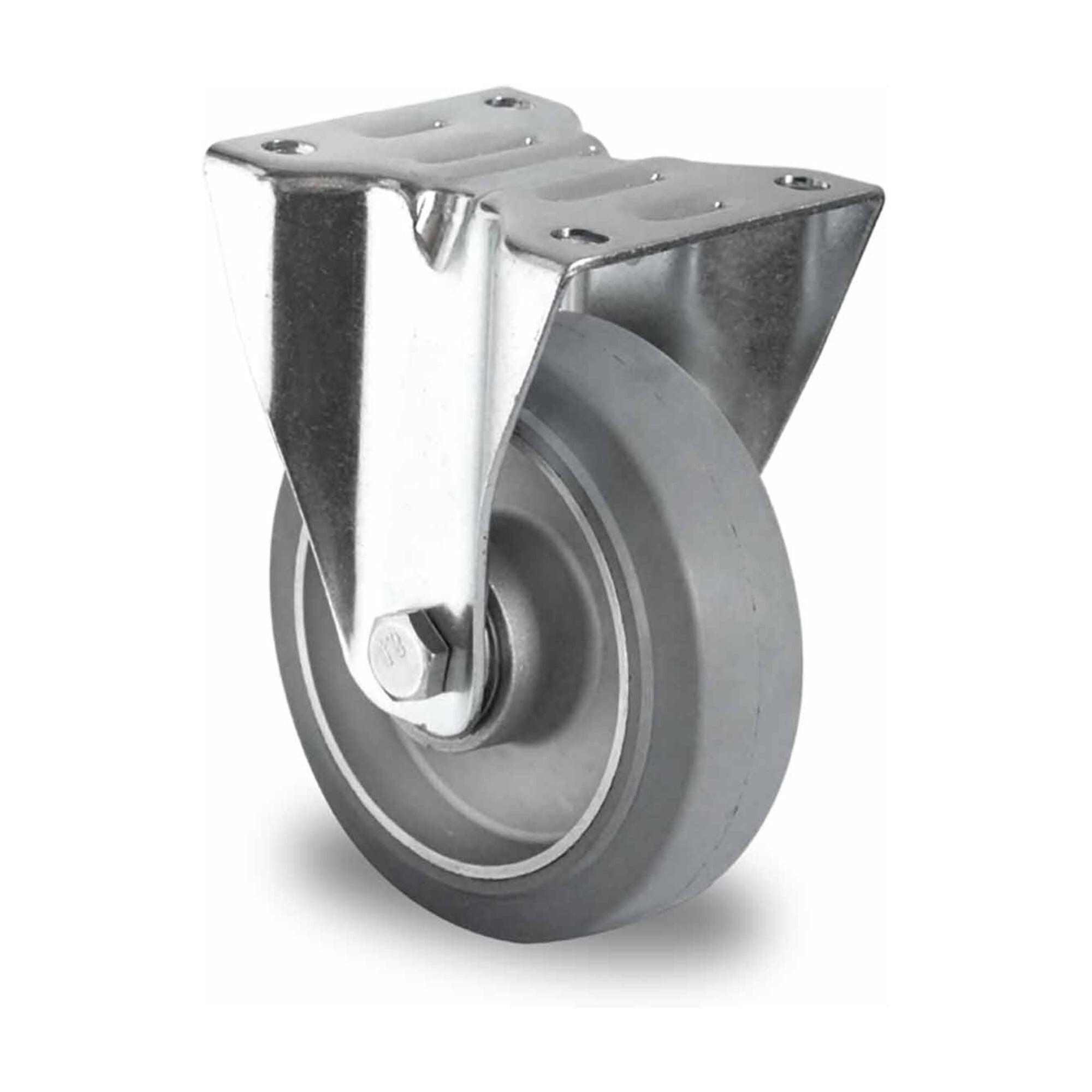 CASCOO Bockrolle ø 125 mm Serie AAE2 Doppelkugellager (FPP33W0125AAE2D0N)