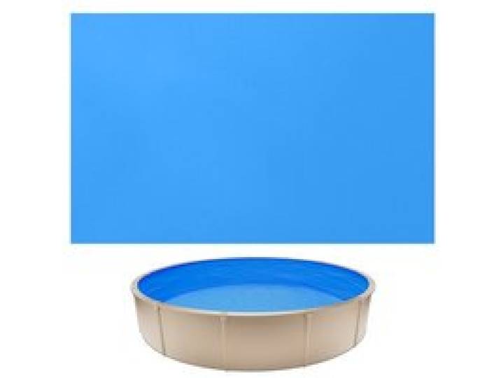 VEVOR Poolinnenfolie 3,6 m, Poolfolie für 90 cm Wandhöhe, Ersatzfolie aus PVC, Innenhülle 0,4 mm Stärke, Schwimmbadfolie Überlappend, Austauschfolie, Geeignet für Oberirdische Pools, Blau
