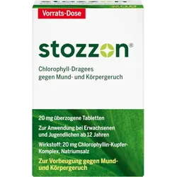 STOZZON Chlorophyll überzogene Tabletten 200 St