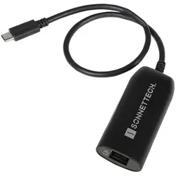 Sonnet Solo 2.5G USB-C 2.5Gb Ethernet Adapter (USB-C, RJ45 (1x)), Netzwerk Adapter, Schwarz
