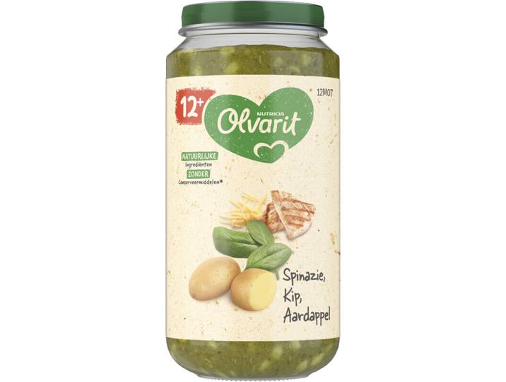 OLVARIT BIO 12M07 Spinazie Kip A