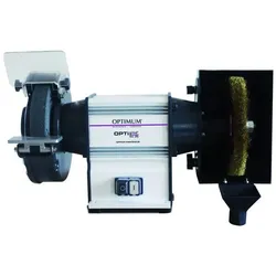 Optimum LED, Schleifmaschine + Poliermaschine, Stürmer - Optimum Kombischleifmaschine OPTIgrind GU 20B (400V) (Bürstenschleifer, Doppelschleifer)
