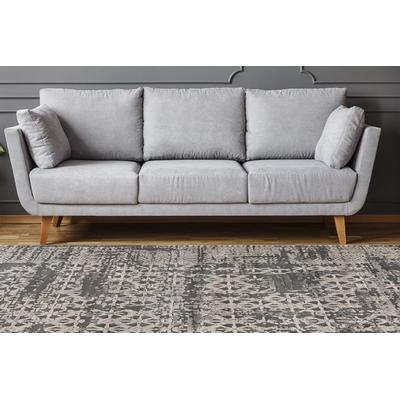 Teppich KAYOOM "Adeon 300", grau, B:80cm H:13mm L:150cm, Polypropylen, Teppiche, Teppich