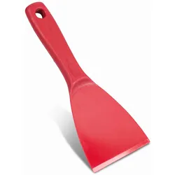 Stil Casa, Set 2 flexible dreieckige Spatel, Technopolymer, 10x24 cm, Rot.