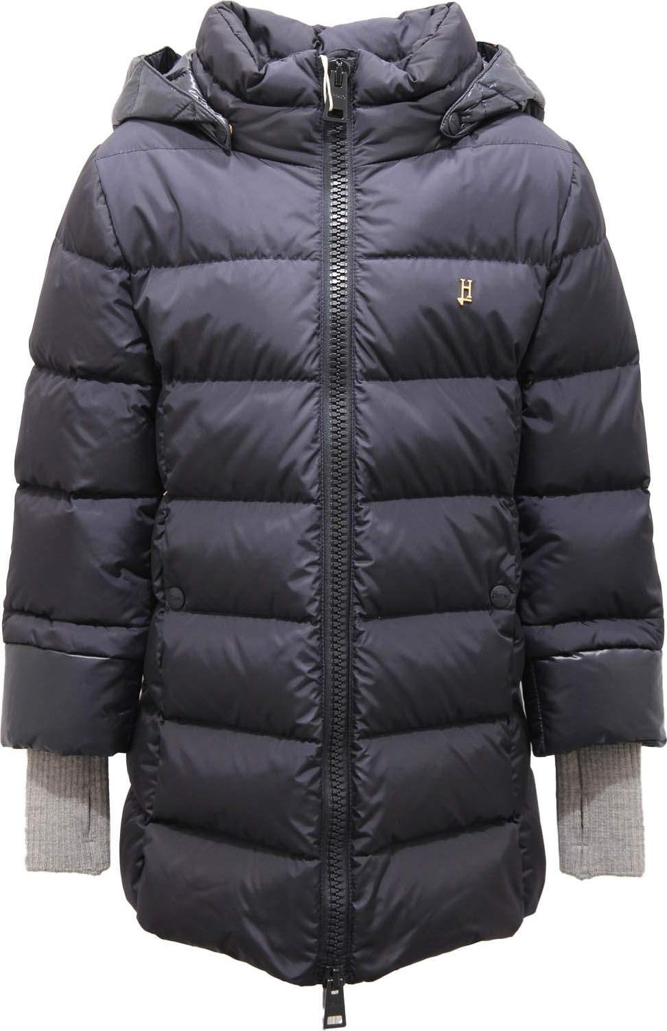 0935AO piumino bimba HERNO Mädchen Kinder Daunenjacke blau