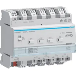 Hager DALI Aktor 4f, KNX Secure TYAS664D