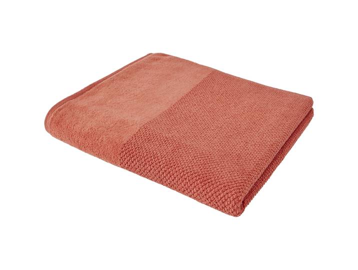 Handtuch - Farbe: ziegel - Material: Baumwolle